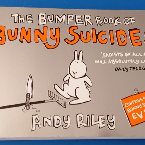 The Bumper Book of Bunny Suicides book like new