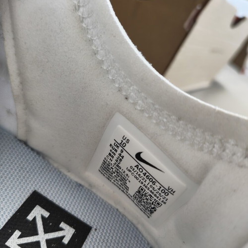 Nike Off-White sneakers size 44, brand new, white