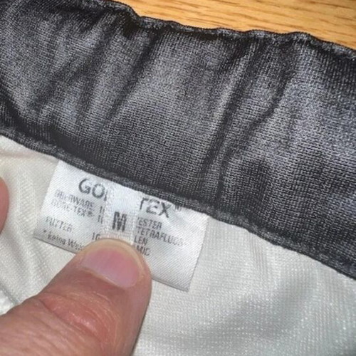 Goretex waterproof pants used, medium size