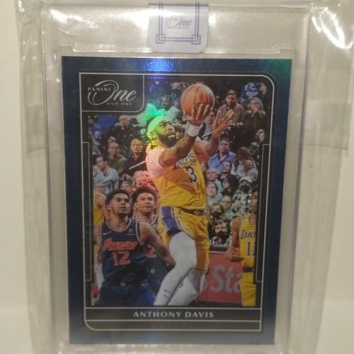 Anthony Davis 2021-22 Panini One and One #48 Lakers numbered card like new