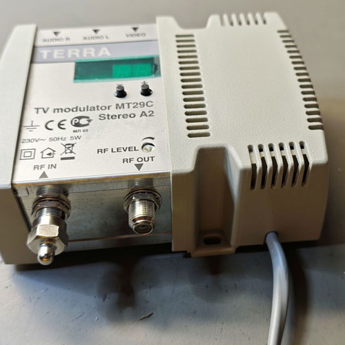 Stereo RF modulator Terra MT29C used