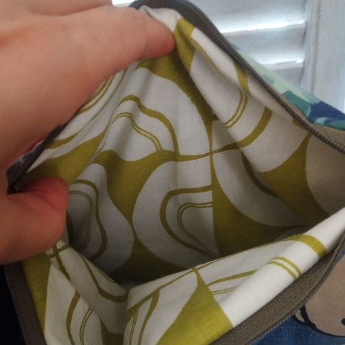 Denim toiletry bag George Brown Peanuts (Snoopy)
