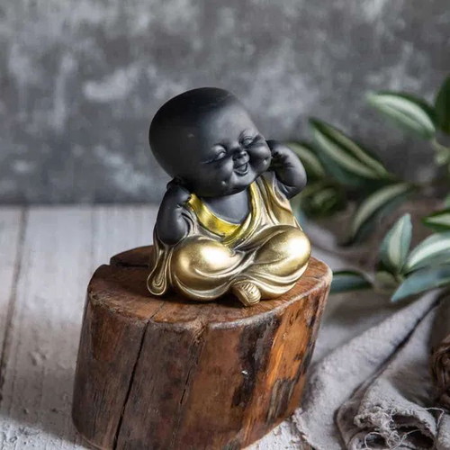 Buddha Baby Figures New Set of 3 for Decoration