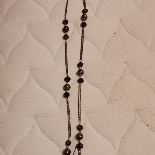 Necklace made of brass unused