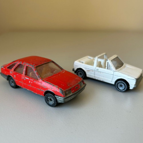 Siku toy cars used, made in Germany