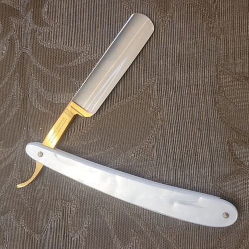 Straight Razor Dovo with Parker Leather Case new