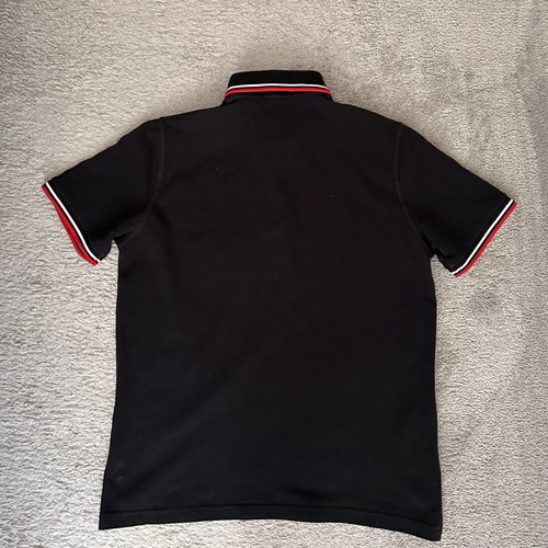 Fred Perry Black Polo Shirt XL used, made in England