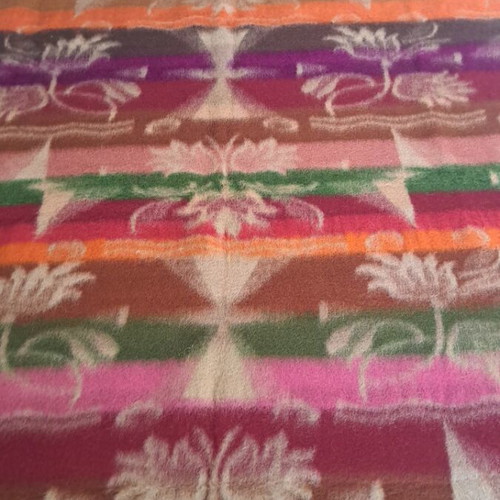 Wool Blanket double-sided, new, approx. 230 x 198 cm