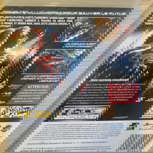 Spider-Man Edge of Time PlayStation 3 like new