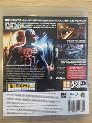 Spider-Man Edge of Time PlayStation 3 like new