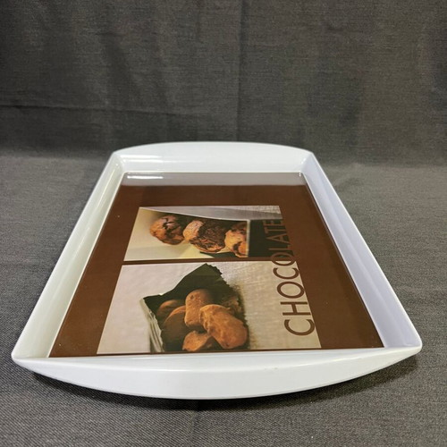 Plastic serving tray used 42x27.5cm