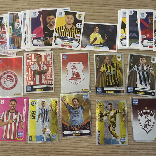Superleague 2025-26 single stickers, pack of 60