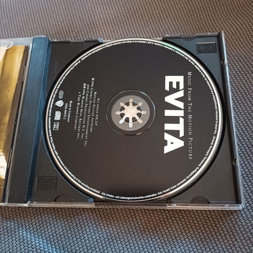 Evita Soundtrack CD Madonna OST σαν καινούργιο, pop