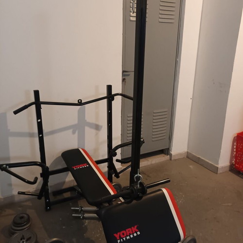 York Warrior Ultimate Multi Bench 45065 new with pulley