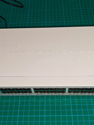 MikroTik CRS125-24G-1S-2HnD-IN Managed L3 Switch used with 24 ports