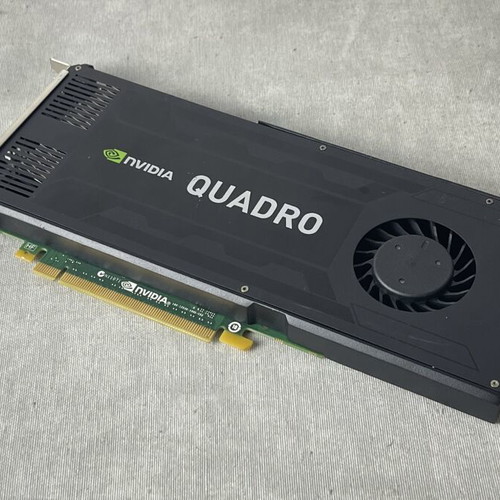 NVIDIA Quadro K4000 3GB GDDR5 Workstation GPU used, PCIe CAD 3D Design DisplayPort