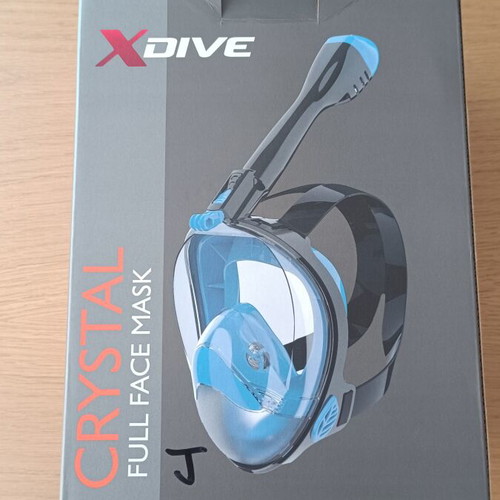 Full Face Crystal Snorkeling Mask like new