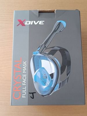 Full Face Crystal Snorkeling Mask like new