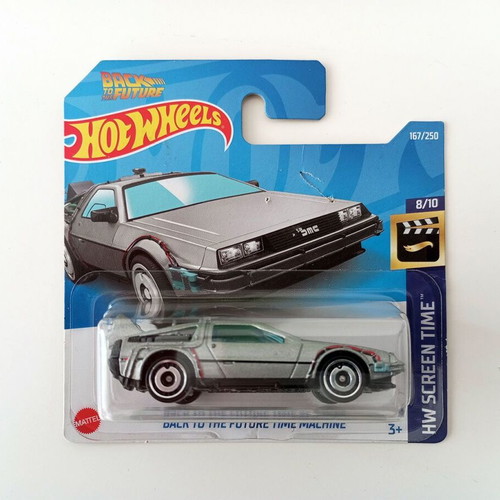 Back to the Future Time Machine Hot Wheels 2022 new
