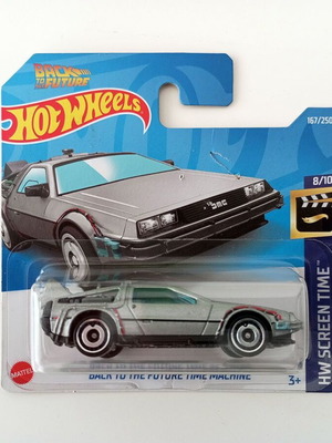 Back to the Future Time Machine Hot Wheels 2022 new
