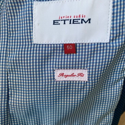 Men's jacket ETIEM blue size M like new