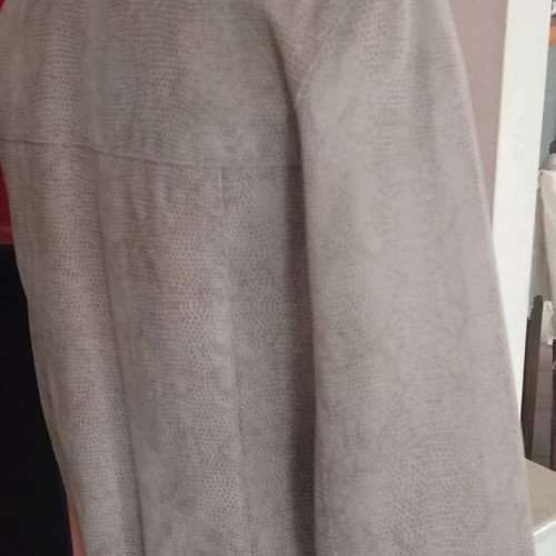 Clockhouse leather jacket beige like new, size M