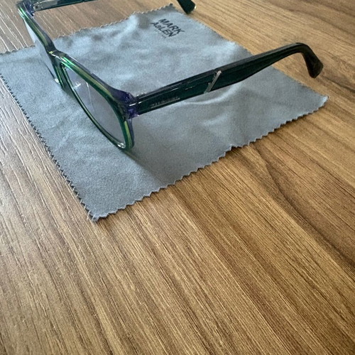Diesel Kids Glasses Blue-Green Like New with Cleaning Cloth and Case