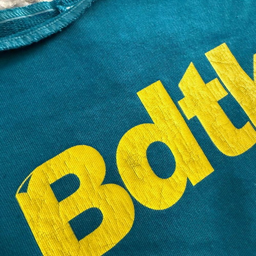BDTK crop top teal like new, size S