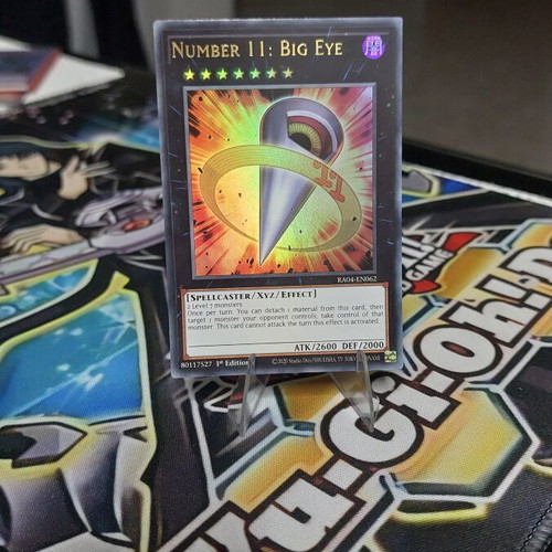 Number 11 Big Eye Yu-Gi-Oh! card new