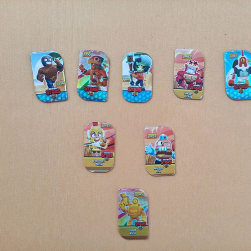 Brawl Stars metal caps pack of 103, like new