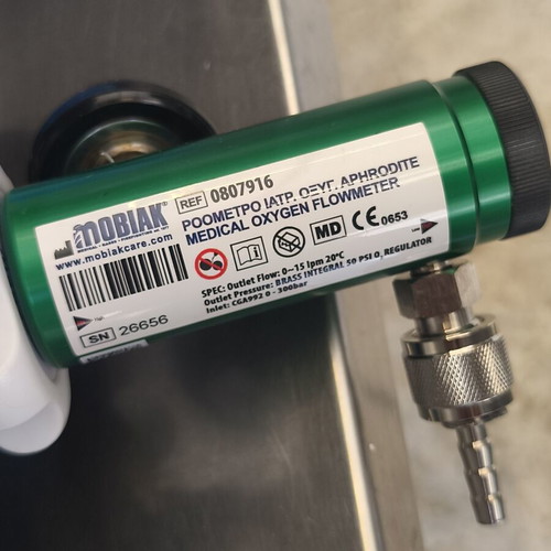 Mobiak Portable Medical Oxygen Cylinder with Aphrodite Flow Regulator new