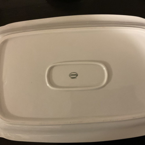 Arzberg Germany White Corso Porcelain Dinnerware Set like new
