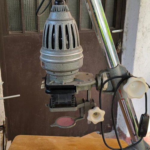 Meopta Axomat Ia enlarger and Elnon darkroom timer set used