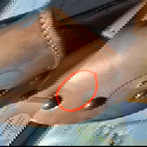 Кожени сандали на висок ток Carlo Pera употребявани, кафяви, номер 38