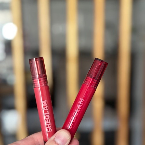 Sheglam lip tint lipstick like new, set of two