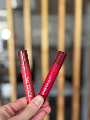 Sheglam lip tint lipstick like new, set of two