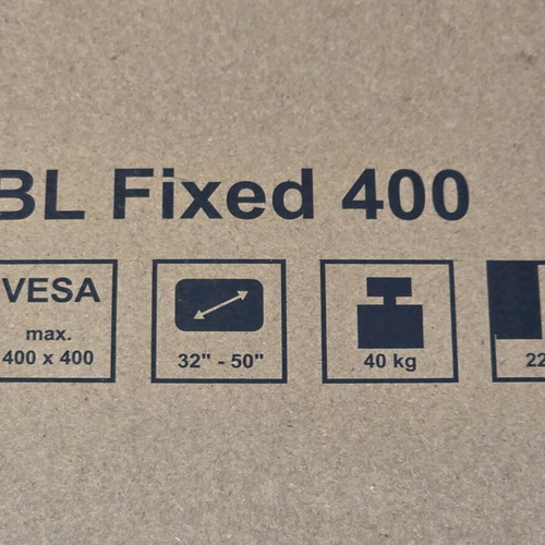 HAGOR BL Fixed 400 Wall TV Mount New For 32"-50"