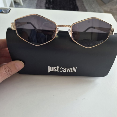 Just Cavalli sunglasses with gold metal frame