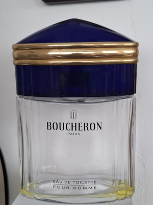 Boucheron Pour Homme φιάλη factice μεταχειρισμένη, κρυστάλλινη