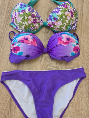 Swimsuit set like new, 3 pieces, medium size