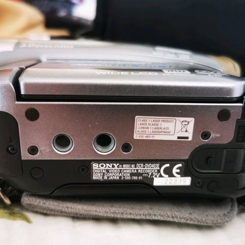 Sony DCR-DVD403e video camera used, excellent working condition