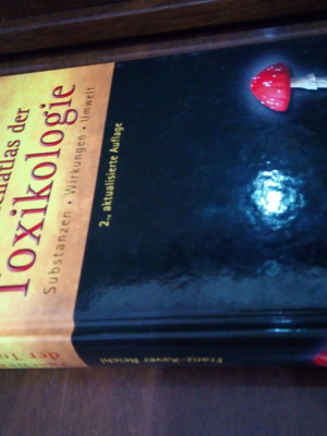 Taschenatlas der Toxikologie σκληρόδετο βιβλίο άθικτο, γερμανικά