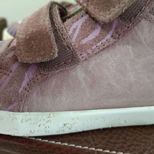 Geox boots used girls size 26 purple and brown