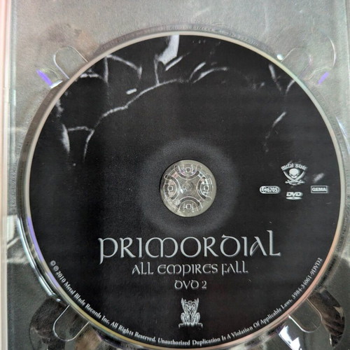 Primordial All Empires Fall DVD like new, metal