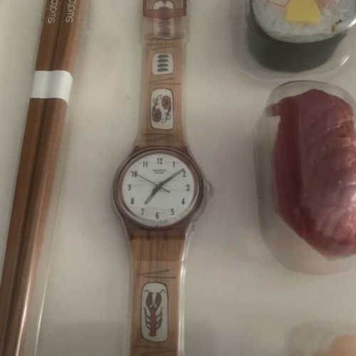 Swatch Gent Hors d'oeuvre GF112 Sushi Watch special edition new
