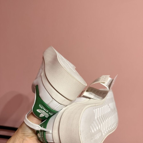 Adidas Stan Smith Bonega W sneakers, white and green, size 38
