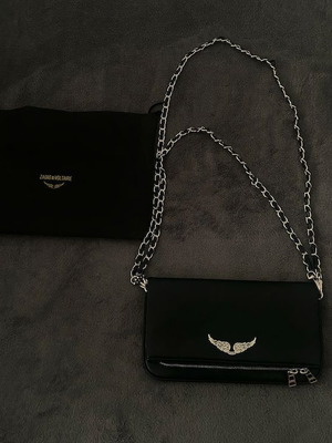 Zadig & Voltaire Bag Clutch ώμου μαύρο καινούργιο