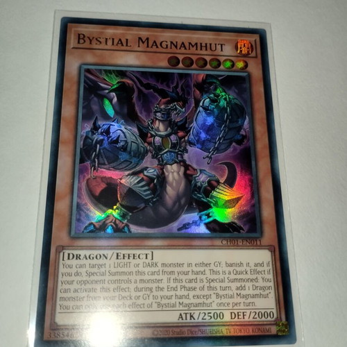 Bystial Magnamhut Yu-Gi-Oh! card, Ultra Rare