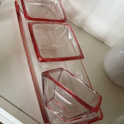 Vintage Walther Glas Germany glass set like new