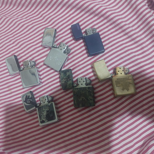 Zippo lighters used, pack